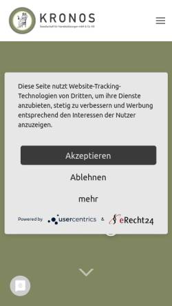 Vorschau der mobilen Webseite www.berg-sicherheitstechnik.de, Berg-Sicherheitstechnik e.K.