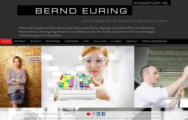 Vorschau von www.berndeuring.com, Bernd Euring