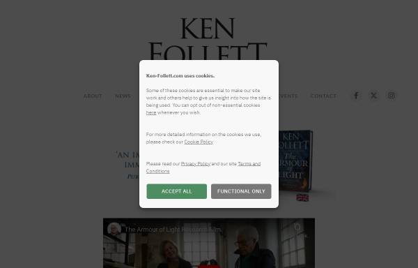 Vorschau von ken-follett.com, Ken Follett