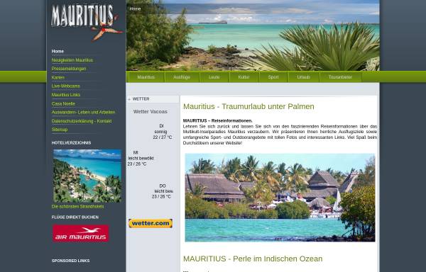 Vorschau von www.mauritius.li, Mauritius.li