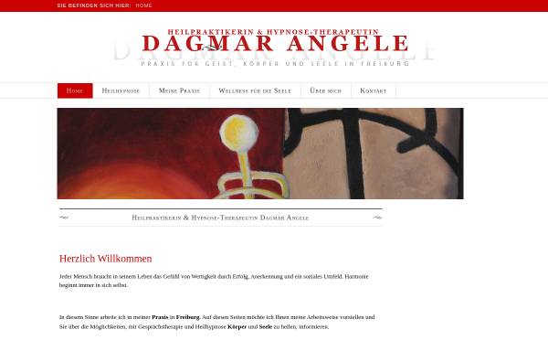 Vorschau von www.heilhypnose-therapie.de, Dagmar Angele