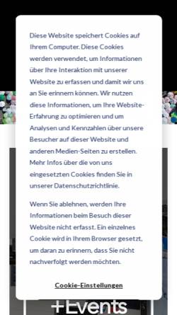 Vorschau der mobilen Webseite www.bluepool.de, bluepool GmbH