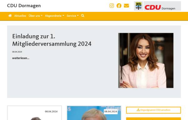 Vorschau von cdu-dormagen.de, CDU Dormagen