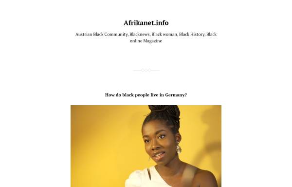 Vorschau von www.afrikanet.info, Alain Mabanckou im Gespräch