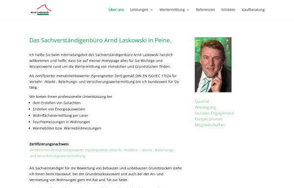 Vorschau von www.gutachter-peine.de, Laskowski, Arnd