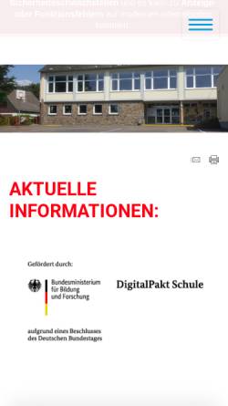Vorschau der mobilen Webseite www.grundschule-farschweiler.de, Grundschule Farschweiler
