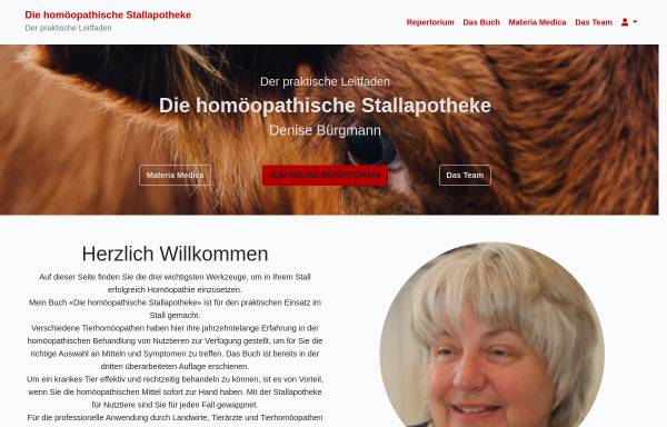 Vorschau von homoeopathische-stallapotheke.ch, Homöopathische Stallapotheke für Nutztiere