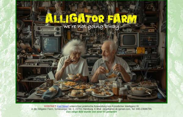 Vorschau von www.alligatorfarm.de, Alligatorfarm