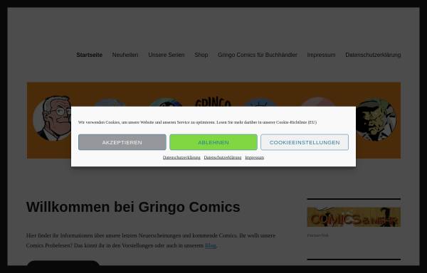 Vorschau von www.gringo-comics.de, Gringo Comics