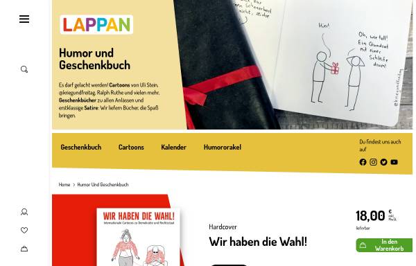 Vorschau von www.lappan.de, Lappan