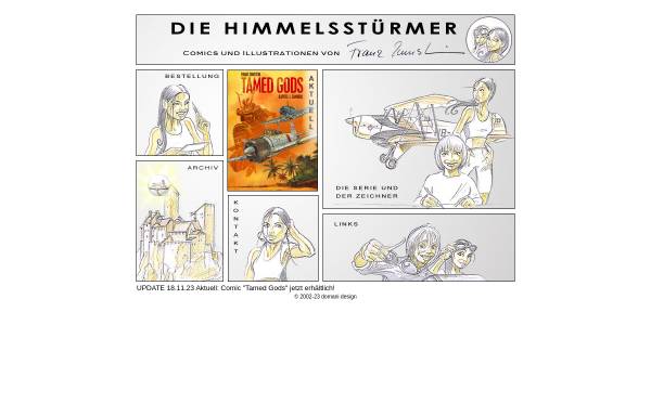 Vorschau von www.himmelsstuermer.ch, Scilly-Verlag