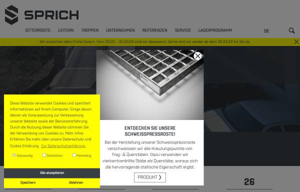 Vorschau von www.sprich.ch, Sprich AG