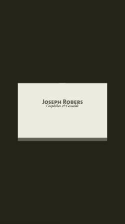 Vorschau der mobilen Webseite www.joseph-robers.de, Robers, Joseph