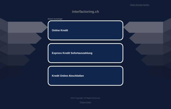 Vorschau von www.interfactoring.ch, InterFactoring AG