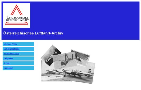 Vorschau von www.luftfahrt-archiv.at, Österreichisches Luftfahrt-Archiv