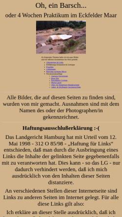 Vorschau der mobilen Webseite www.oh-ein-barsch.de, Schröder, Achim