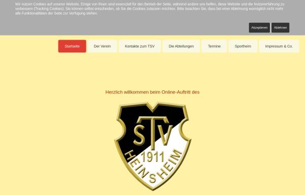 Vorschau von www.tsv-heinsheim.de, TSV Heinsheim 1911 e.V.