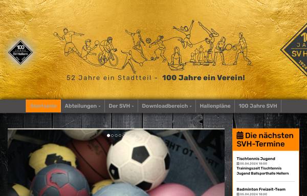 Vorschau von www.sv-hellern.com, SV Hellern Osnabrück Tischtennisabteilung