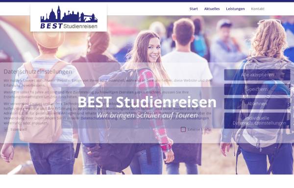 Vorschau von www.best-studienreisen.de, B.E.S.T. Studienreisen GmbH