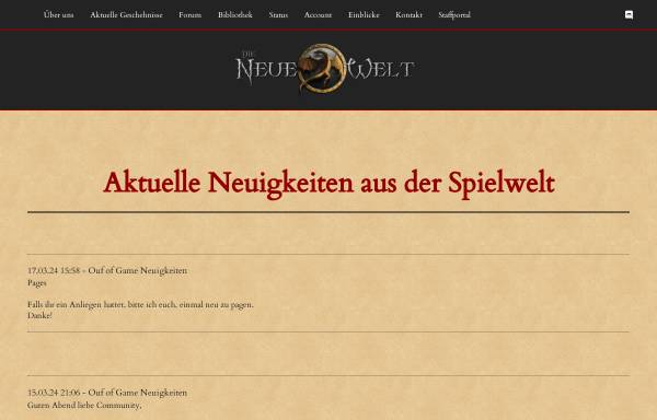 Vorschau von www.dieneuewelt.de, Freeshard: Die Neue Welt
