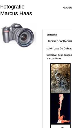 Vorschau der mobilen Webseite fotografie.marcus-haas.de, Einführung in die Fotografie