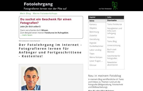 Fotolehrgang für Einsteiger und Profis