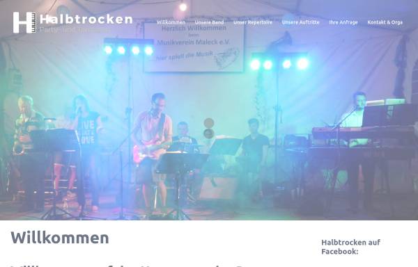Vorschau von www.halbtrocken-band.de, halbtrocken
