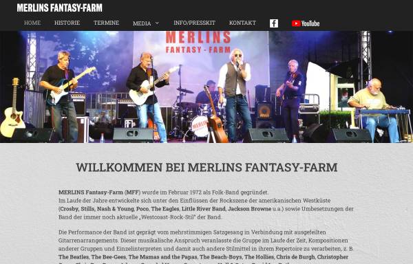 Vorschau von www.merlinsfantasyfarm.de, Merlins Fantasy Farm