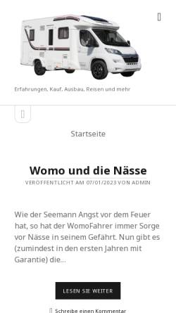 Vorschau der mobilen Webseite www.gansert.de, Gansert: Tauchen und Reisen