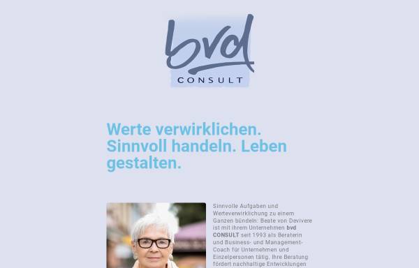 Vorschau von www.bvd-consult.de, Bvd Consult