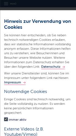 Vorschau der mobilen Webseite www.polizei.schleswig-holstein.de, Landespolizei Schleswig-Holstein