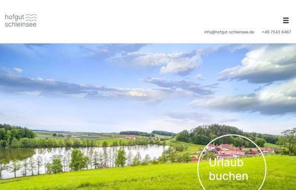 Vorschau von www.schleinsee.de, Hofgut Schleinsee