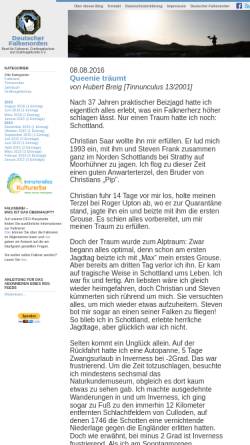 Vorschau der mobilen Webseite www.falknerpruefung.de, Falknerseminar.de