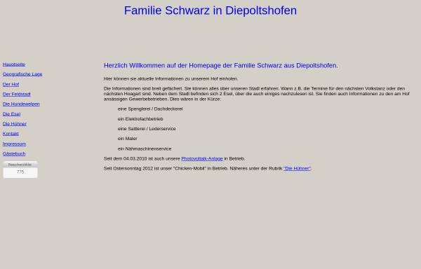 Vorschau von www.schwarz-diepoltshofen.de, Schwarz, Familie