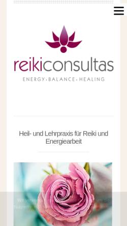 Vorschau der mobilen Webseite www.reiki-consultas.net, Petra Helmreich