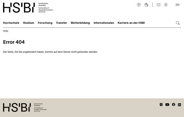 Vorschau von www.fh-bielefeld.de, Fachbereich Pflege und Gesundheit der Fachhochschule Bielefeld
