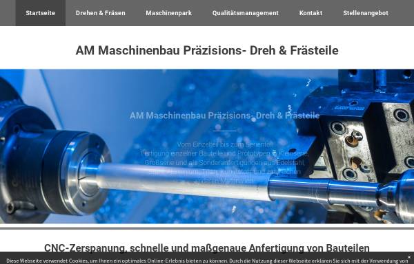 Vorschau von www.maler-cnc.de, AM Maschinenbau