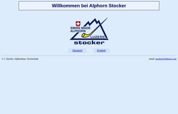 Vorschau von www.alphorn.com, Alphornbau Stocker
