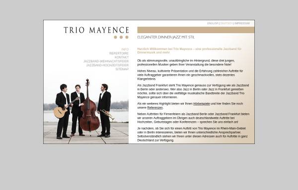 Vorschau von www.trio-mayence.de, Trio Mayence