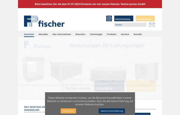 Vorschau von www.fischer-plastic.de, fischer-plastic GmbH