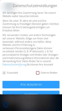 Vorschau der mobilen Webseite deko-service.de, Deko-Service