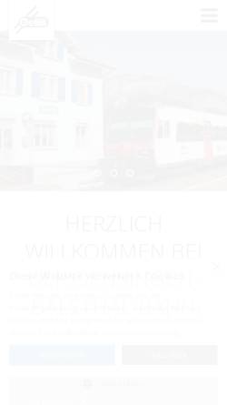 Vorschau der mobilen Webseite www.oebb.ch, OeBB - Oensingen-Balsthal-Bahn