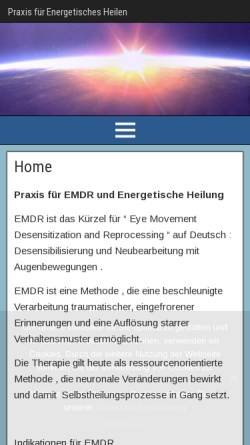 Vorschau der mobilen Webseite www.geistheilung-hubertruhs.de, Geisteheilung - Hubert Ruhs