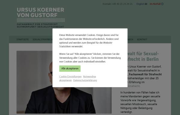 Vorschau von www.friedrichkoerner.de, Rechtsanwälte Friedrich & Koerner