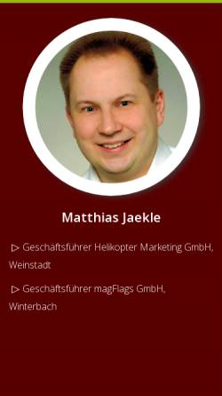 Vorschau der mobilen Webseite www.jaekle.net, Jaekle, Matthias