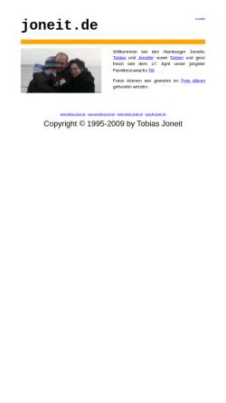 Vorschau der mobilen Webseite www.joneit.de, Joneit, Tobias