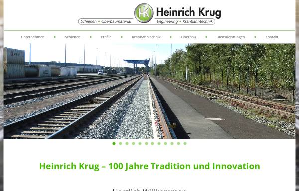 Vorschau von www.heinrich-krug.de, Heinrich Krug GmbH & Co