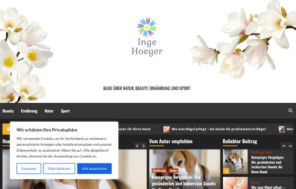 Vorschau von www.inge-hoeger.de, Höger, Inge (MdB)