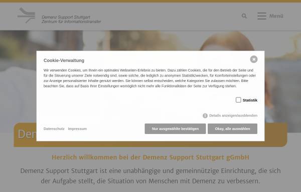 Vorschau von www.demenz-support.de, Demenz Support Stuttgart gGmbH