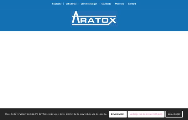 Vorschau von aratox.eu, Aratox - Ehrhardt & Schröder oHG
